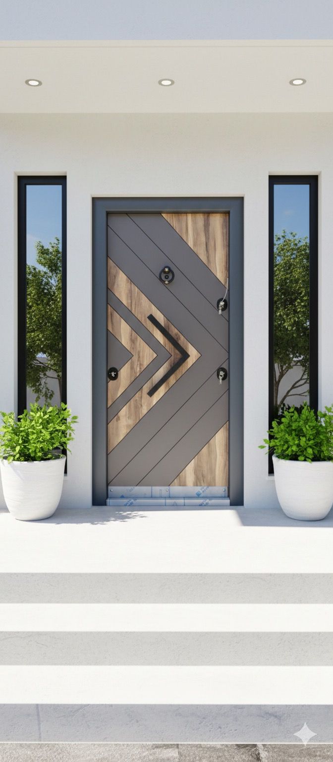 باب شقه تركي مصفح تصفيح كامل